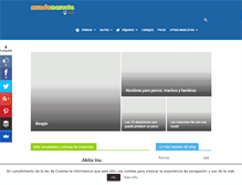 Tablet Screenshot of mundomascota.net